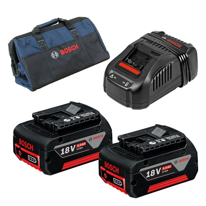 BOSCH Set acumulatori 18V