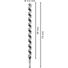 BOSCH Burghiu lemn hexagonal