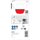 BOSCH Pânză de tăiere pentru plastic AIZ 28 SC, Starlock, 28 x 40 mm