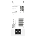 BOSCH Biți de înșurubare PRO T Impact, T10, T15, T20, 55 mm, 3 buc.