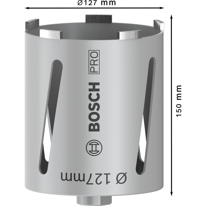 BOSCH Carotă diamantată pentru găurire uscată G 1/2"