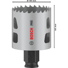 BOSCH Carotă PRO Multi Material PC Plus, 48 mm