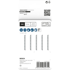 BOSCH Set de 5 pânze de fierăstrău vertical PRO Metal thin T121GFC 92 mm