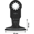 BOSCH Pânză pentru scule multifuncționale PRO AII 65 APIB, 65 x 40 mm