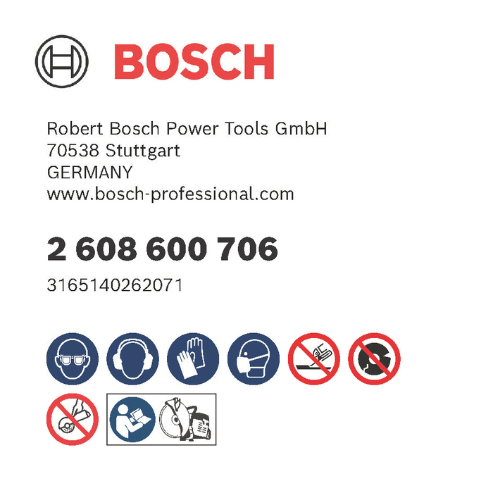 BOSCH Disc de tăiere drept Expert for Metal