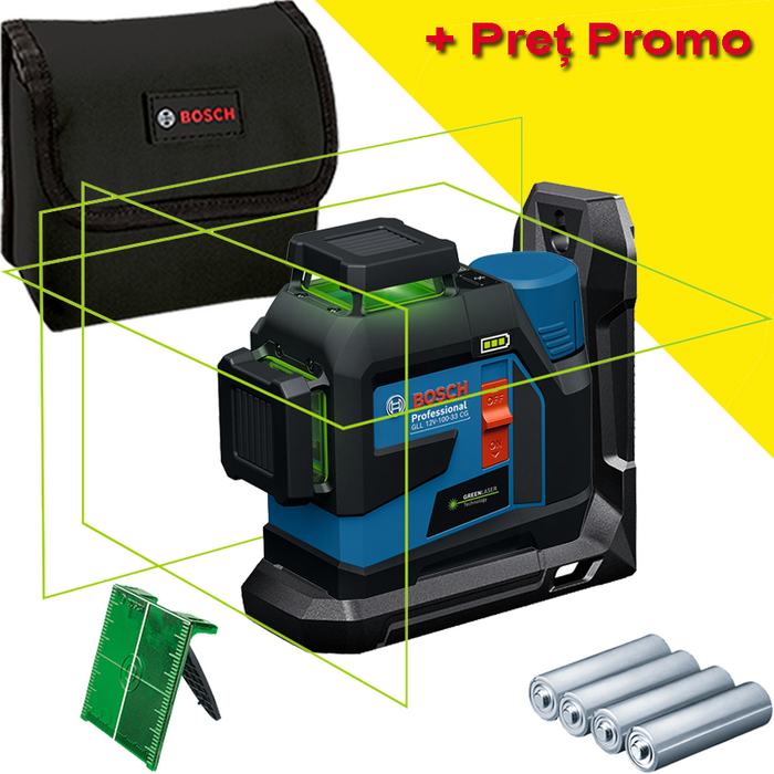 BOSCH GLL 12V-100-33 CG + LB 10