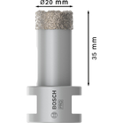 BOSCH Carote diamantate Dry Speed Best for Ceramic pentru găurire uscată