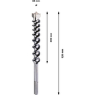 BOSCH PRO SDS max-9 Natural Stone Drill Bit, 32 x 800 x 920 mm