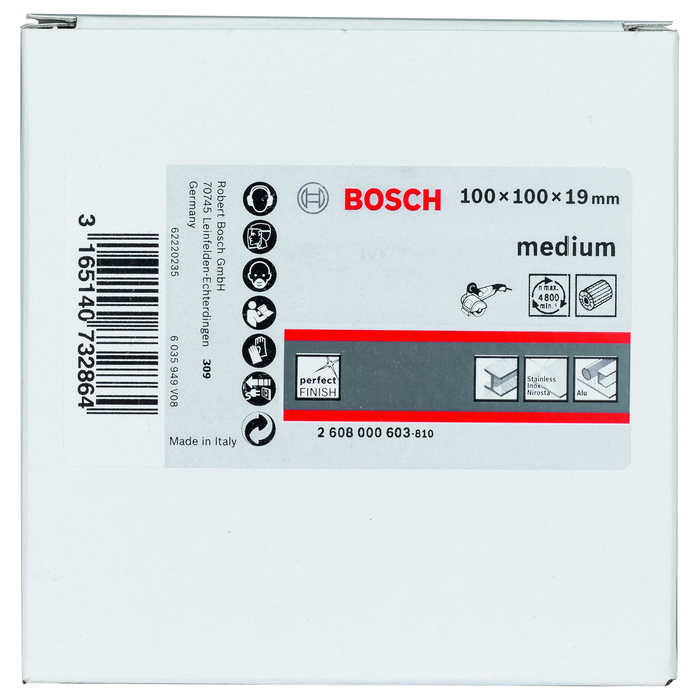 BOSCH Tambur de şlefuit cu lamele din pâslă