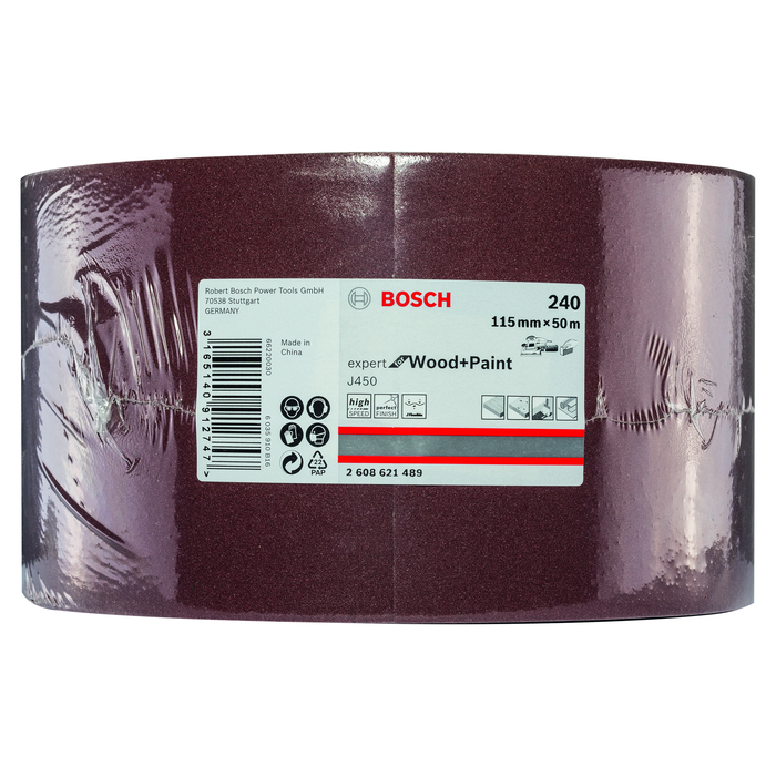 BOSCH Rola Expert for Wood and Paint 115 mm, 50 m, R240