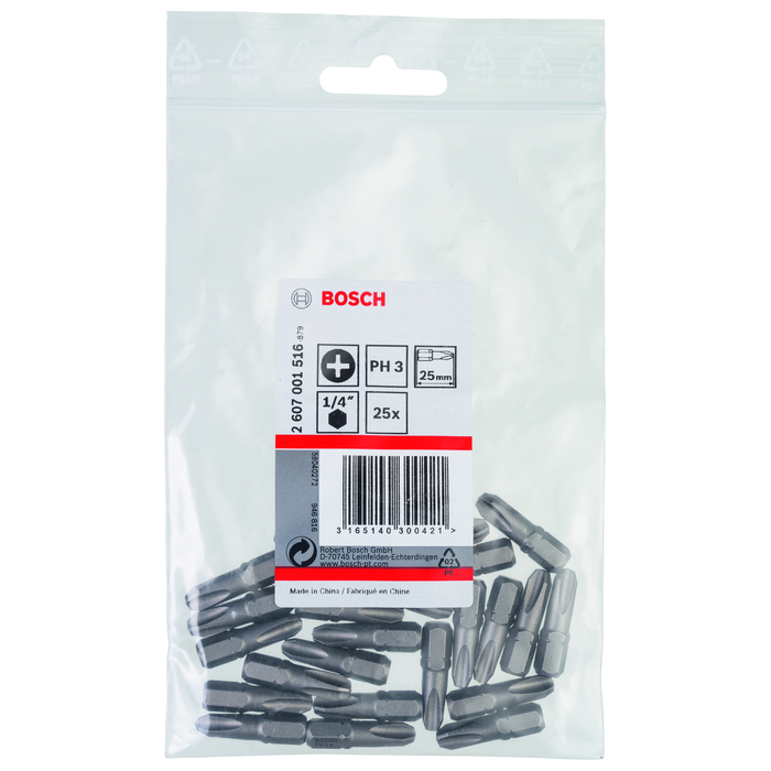 BOSCH Cap de şurubelniţă extra dur