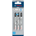 BOSCH Set 3 pânze pentru ferăstrău vertical Special for Ceramics