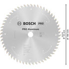 BOSCH Pânză de ferăstrău circular Standard for Aluminium pentru circulare cu acu