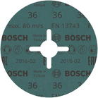 BOSCH Disc de șlefuire cu fibre R574, Best for Metal