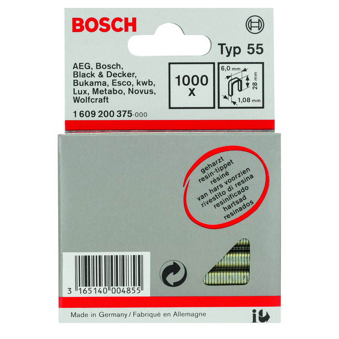 BOSCH Set 1000 capse TYP 55