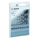 BOSCH Caseta 9 burghie metal HSS PointTeQ 2-8 mm