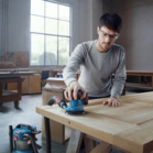 BOSCH GEX 185-LI