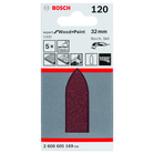 BOSCH Foi abrazive C430, ambalaj de 5 buc.