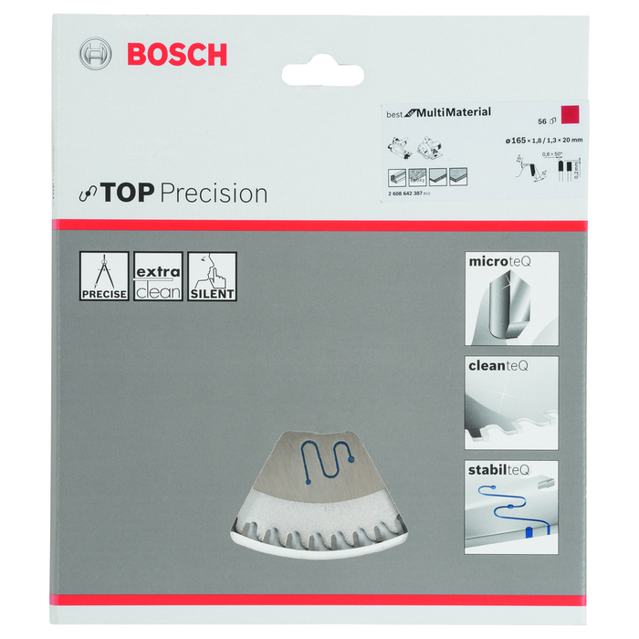 BOSCH Pânză de ferăstrău circular Top Precision Best for Multi Material