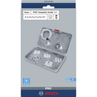 BOSCH Set 8 PRO Template Guide Imperial pentru freze