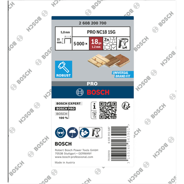 BOSCH Capse TK40 15G