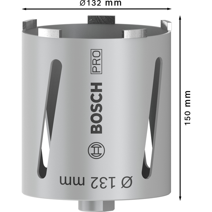 BOSCH Carotă diamantată pentru găurire uscată G 1/2"