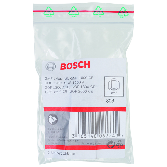 BOSCH Bucşă de prindere