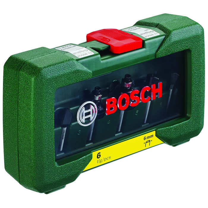 BOSCH Set 6 freze de profilare TC