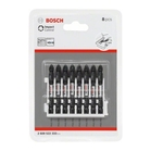BOSCH Set de capete de şurubelniţă cu control al percuţiei, 8 buc.