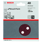 BOSCH Foi abrazive C430, ambalaj de 5 buc.
