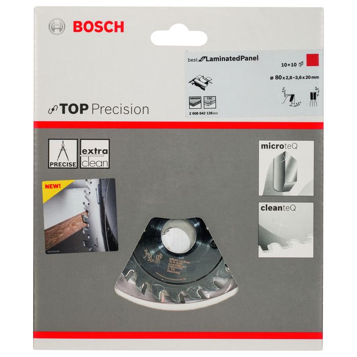 BOSCH Pânză precrestătoare Top Precision Laminated Panel