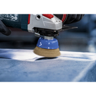 BOSCH Perie sârmă oală împletită cu X-LOCK, Heavy for Metal