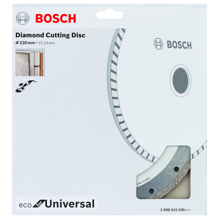 BOSCH Disc diamantat Eco for Universal Turbo