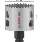 BOSCH Carotă PRO Multi Material PC Plus, 57 mm