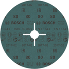 BOSCH Set 50 foi de slefuire 180 mm, R80
