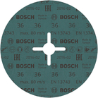 BOSCH Disc de șlefuire cu fibre R574, Best for Metal