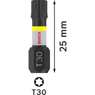 BOSCH Set 2 biți Impact Control 25 mm, T30