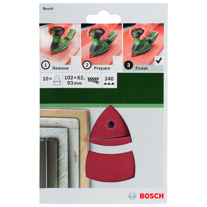 BOSCH DIY Multischleifbl.102x62/93/11 K240 12L