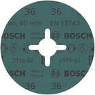 BOSCH Disc de șlefuire cu fibre R574, Best for Metal