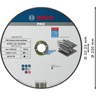 BOSCH Set 25 discuri taiere inox 230x1.9 mm