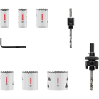 BOSCH Set Carote Multi Material, 19; 22; 29; 38; 44; 57 x 40 mm