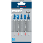 BOSCH Set 5 pânze pentru ferăstrău vertical Flexible for Metal