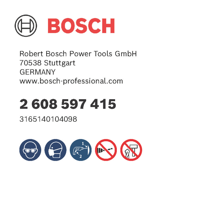 BOSCH Burghie pentru cofraje şi pentru instalaţii, cu sistem de prindere SDS-plus