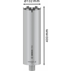 BOSCH Carotă diamantată pentru găurire uscată 1 1/4