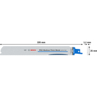 BOSCH Set de 5 pânze de fierăstrău sabie PRO Medium-Thick Metal precise S1137BEF 1,1 x 25 x 225 mm