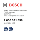 BOSCH PRO C344 wet and dry Hand Sanding Sheet, 230 x 280 mm, G120, 100 pcs