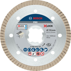 BOSCH Disc diamantat Best for Ceramic Extra-Clean Turbo cu X-LOCK