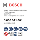 BOSCH Freză disc
