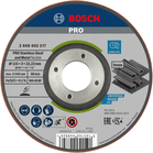 BOSCH Set 10 discuri de șlefuire, Inox