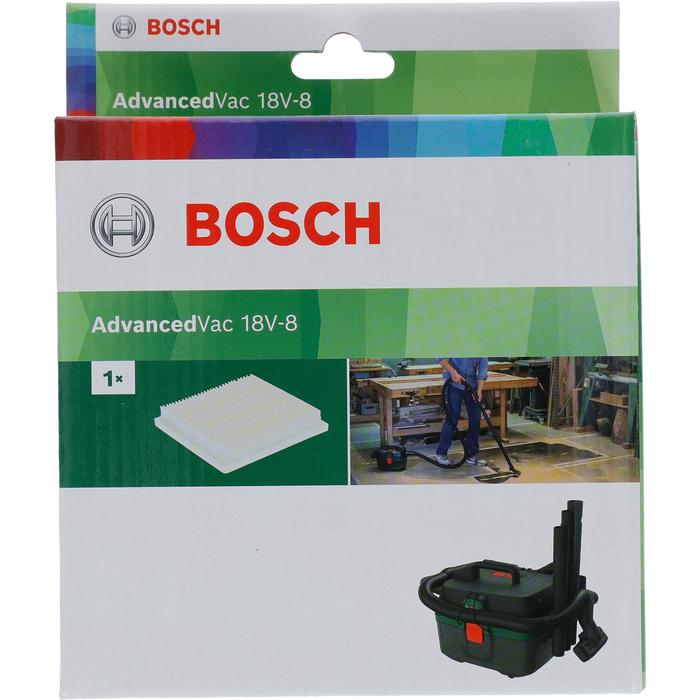 BOSCH Filtru plisat plat